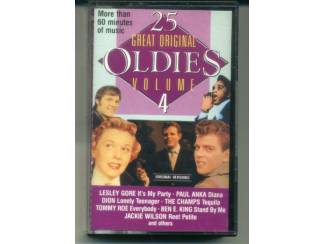 Cassettebandjes 25 Great Original Oldies Volume 4 25 nrs cassette ZGAN