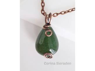 Kettinghangers Hanger met natuursteen