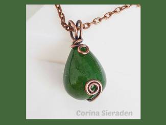 Kettinghangers Hanger met natuursteen