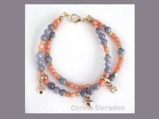 Armband van natuursteen