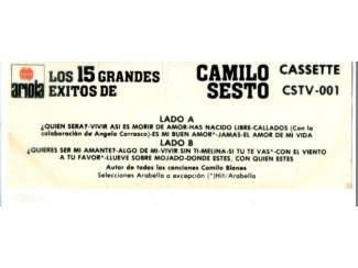 Cassettebandjes Camilo Sesto 4 verschillende cassettes &euro;2,50 p/s 4 voor &euro;8