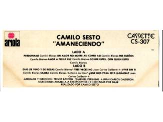 Cassettebandjes Camilo Sesto 4 verschillende cassettes &euro;2,50 p/s 4 voor &euro;8