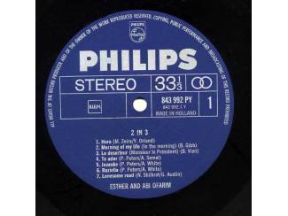 Grammofoon / Vinyl Esther & Abi Ofarim 2 in 3 London Munchen Paris LP 1967 ZGAN