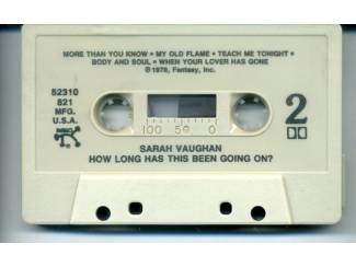 Cassettebandjes Sarah Vaughan &ndash; How Long Has This Been Going On? 10 nrs ZGAN
