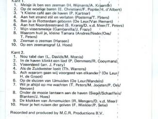 Cassettebandjes 20 Gezellige Zeemansliedjes cassette ZGAN