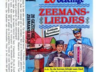 Cassettebandjes 20 Gezellige Zeemansliedjes cassette ZGAN