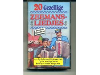 Cassettebandjes 20 Gezellige Zeemansliedjes cassette ZGAN