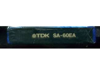 Cassettebandjes TDK SA 60EA Type II cassette For CD NIEUW GESEALD