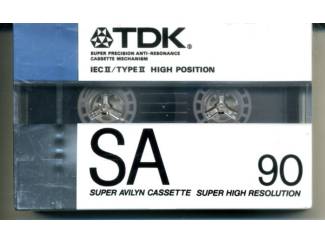 TDK SA 90N Type II cassette NIEUW GESEALD