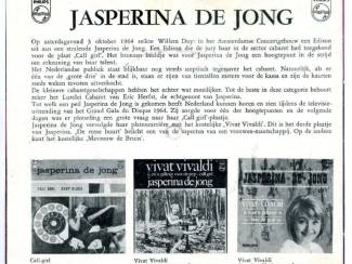 Grammofoon / Vinyl Jasperina de Jong De rosse buurt MONO vinyl single 1967 ZGAN