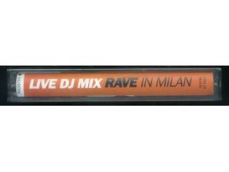 Cassettebandjes Live DJ Mix Rave In Milan 18 nrs cassette 1994 NIEUW GESEALD