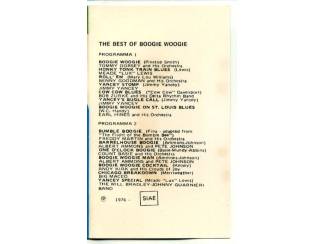 Cassettebandjes The Best Of Boogie Woogie 14 nrs cassette 1976 ZGAN