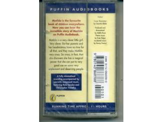 Luisterboeken Roald Dahl Matilda audiobooks cassette 1998 NIEUW GESEALD