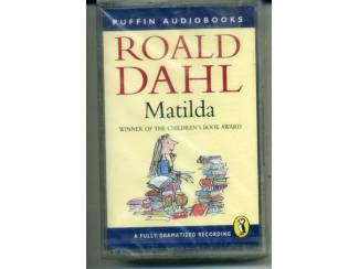 Luisterboeken Roald Dahl Matilda audiobooks cassette 1998 NIEUW GESEALD