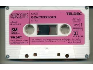 Cassettebandjes KARAT &ndash; Gewitterregen 14 nrs cassette 1988 ZGAN