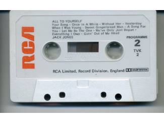 Cassettebandjes Jack Jones &ndash; All To Yourself Twenty Golden Greats cassette