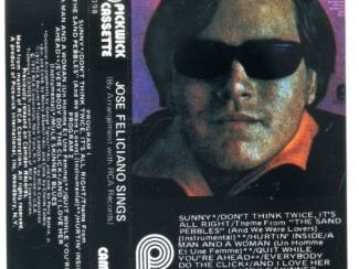 Cassettebandjes Jose Feliciano - Sings 9 nrs cassette 1972 ZGAN
