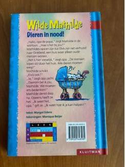 Kinderboeken AVI 6 Wilde Mathilde : dieren in nood ( 7+) Margot Edens