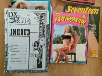 Magazines en tijdschriften 12 x vintage sex boekjes