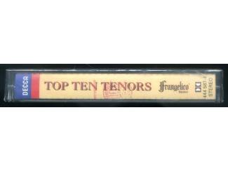 Cassettebandjes Top Ten Tenors PROMO cassette Frangelico Liqeur NIEUW seald