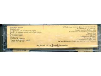 Cassettebandjes Top Ten Tenors PROMO cassette Frangelico Liqeur NIEUW seald