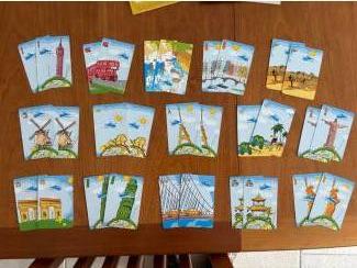 Gezelschapsspellen KLM memory game geheugenspel doosje geopend kaarten Nieuwstaat