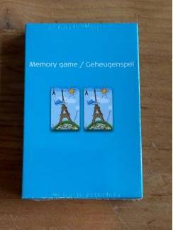 Gezelschapsspellen KLM memory game geheugenspel nieuw