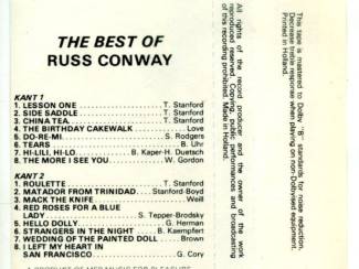 Cassettebandjes Russ Conway &ndash; The Best Of Russ Conway 16 nrs cassette 1981