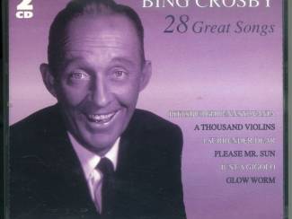 CD Bing Crosby 28 Great Songs 2 cd's 1993 ZGAN
