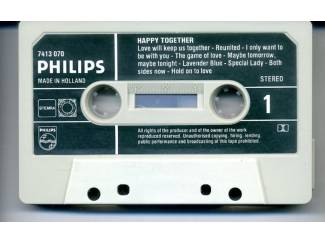 Cassettebandjes Happy Together Diverse artiesten 18 nrs cassette 1981 ZGAN