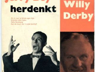 Jerry Bey herdenkt Willy Derby EP vinyl single 4 nrs 1961