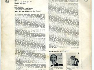 Grammofoon / Vinyl Jerry Bey herdenkt Willy Derby EP vinyl single 4 nrs 1961