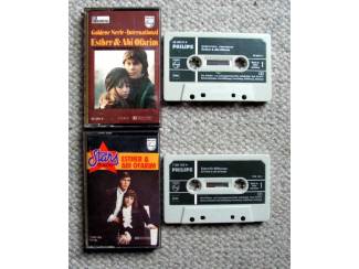 Cassettebandjes Esther & Abi Ofarim 2 cassettes &euro;3,50 per stuk 2 voor &euro;6 ZGAN
