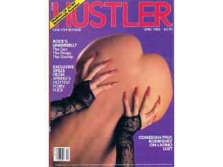 I0024 VINTAGE US HUSTLER MAGAZINE APRIL 1985