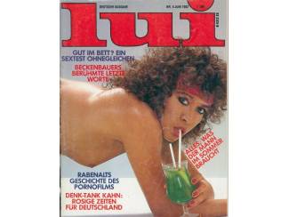 I0025 VINTAGE DEUTSCHE AUSGABE LUI MAGAZINE JUNI 1982