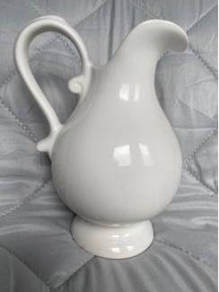 Noord Holland Vintage Delfts Wit sierkan / vaas 19,5 cm