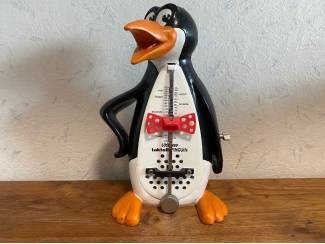 Vintage Wittner Taktell Pingu&iuml;n Metronoom &ndash; Jaren '90
