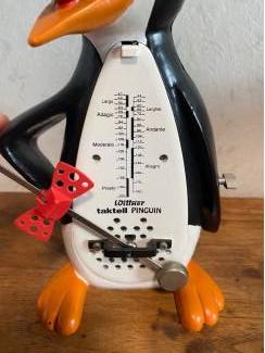 Overige Vintage Wittner Taktell Pingu&iuml;n Metronoom &ndash; Jaren '90