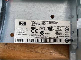 Computer componenten 2x HP interne kaartlezer + USB frontpanel &ndash; multi card reader 3
