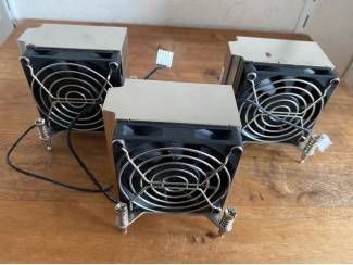 3x HP server/workstation CPU koeler &ndash; heatpipe cooler &ndash; Foxco