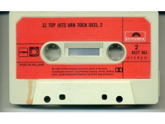 Cassettebandjes 32 Top Hits Van Toen Deel 2 cassette ZGAN