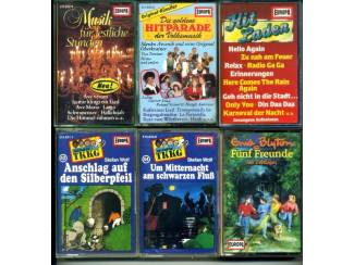 Cassettebandjes EUROPA serie diverse cassettes zie foto's &euro;4 per stuk ZGAN