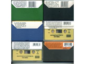 Cassettebandjes EUROPA serie diverse cassettes zie foto's &euro;4 per stuk ZGAN