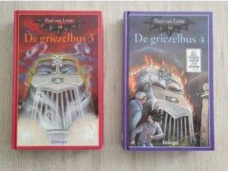 2 boeken De Griezelbus - Paul van Loon