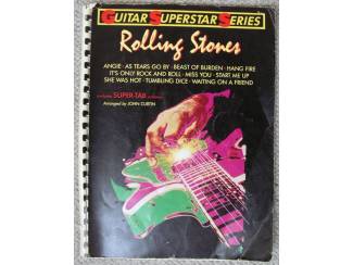 Bladmuziek Rolling Stones Guitar Superstar Series bladmuziek 1987