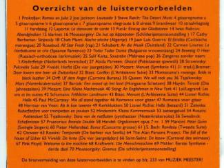 School- en Studieboeken Muziek Meester! Rinze van der Lei boek Inclusief CD mooi