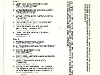 Cassettebandjes Cristina Deutekom & Marco Bakker 12 nrs cassette 1980 ZGAN