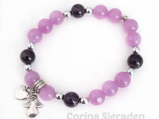 Armband van natuursteen