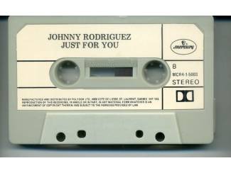 Cassettebandjes Johnny Rodriguez &ndash; Just For You 11 nrs cassette 1977 ZGAN