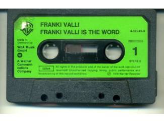 Cassettebandjes Frankie Valli 3 cassettes &euro;3,00 per stuk 3 voor &euro;7,50 ZGAN